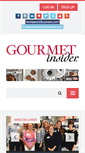 Mobile Screenshot of gourmetinsider.com